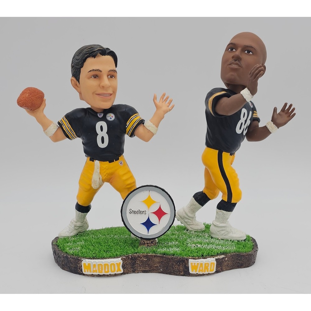 Pittsburgh Steelers Maddox Ward Dual Bobblehead Legends of The Field 364/504